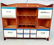 Altes Gewürzregal Keramik Schütten Holland Niederlande Maastricht Bodenmarke