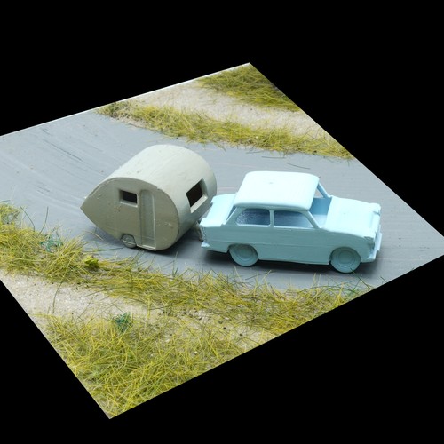 Spur trabant hellblau mit - spur,