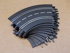 Carrera Schienen 10x Kurve 1/60, Evolution, Exclusiv 132 124, 3 Zapfen