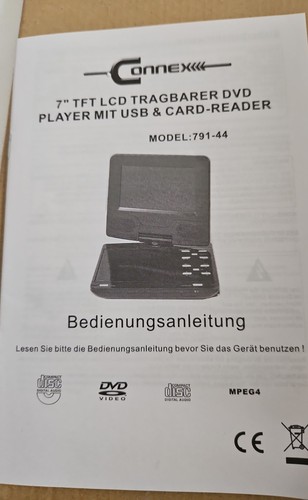 Connex tragbarer dvd player - connex, dvd-player
