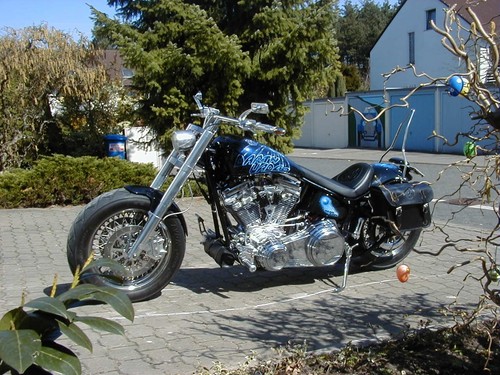Motorrad customized harley - motorrad,