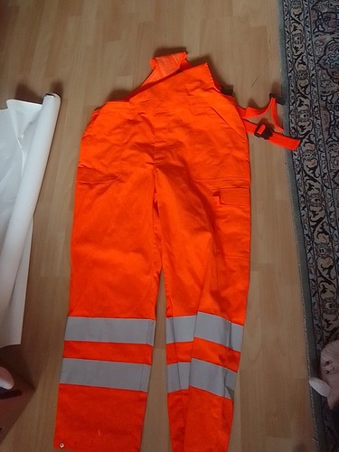 Warnschutz latzhose orange - warnschutz,