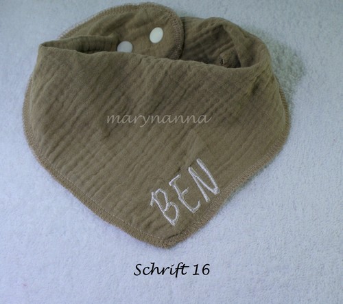Mit name musselin - mit, dreieckstuch