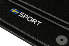 Sport velour fußmatten - velour,