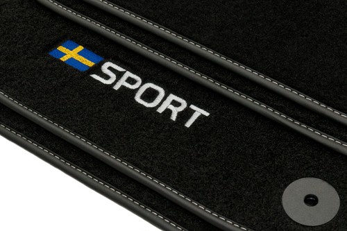 Sport velour fußmatten satz - sport,