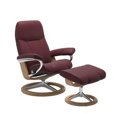 Stressless Sessel Consul Signature Gr. M mit Hocker