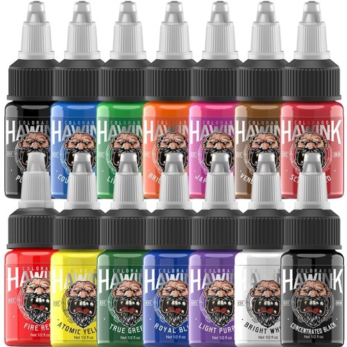 Tattoo tinten set farben - tinten,