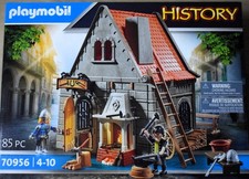 Playmobil 70956 History Historische Schmiede Ritter Schmied Burg Ritterburg NEU