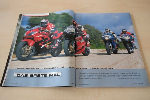Motorrad 2001 aprilia rsv - motorrad, 11/2001