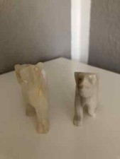 Eisbärfiguren aus Marmor (Carrara/Italien)