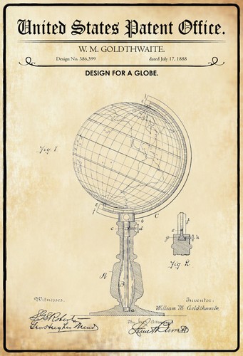 Blechschild 20x30 patent - 20x30, us