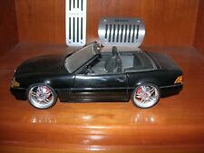 Mercedes SL -  Cabrio Modellauto Tuning, 1:18 schwarz, inkl. Verdeck