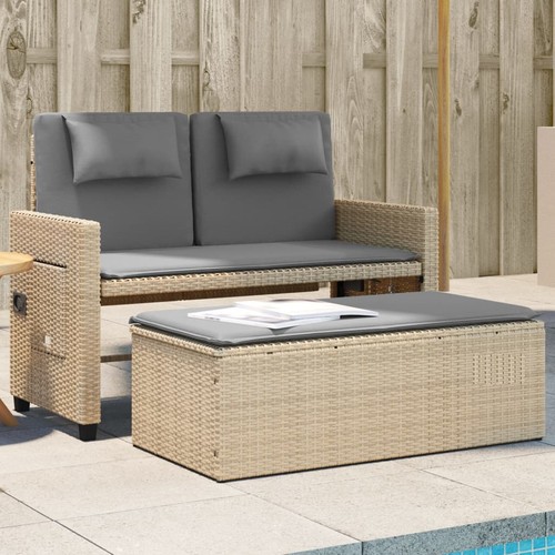 Gartenbank verstellbar mit - verstellbar,