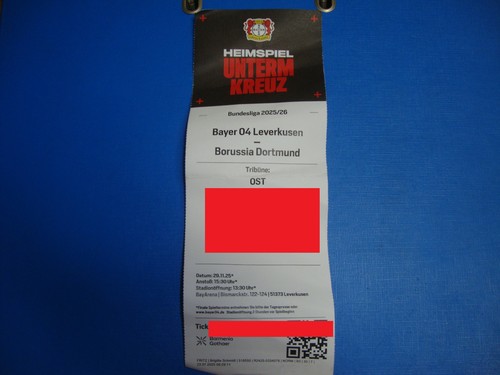 Ticket bayer leverkusen - 25/26,