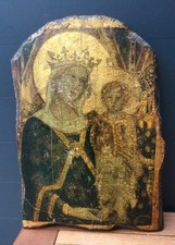 Antike orthodoxe Ikone Maria