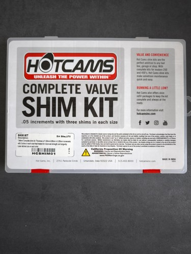 Hotcams ventil shim - hotcams,