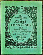 1905 Erstausgabe in Bütten: Tausend u. eine Nacht schönste Märchen, Spohr