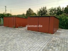 Blechgarage 4x5,5 m in RAL8004