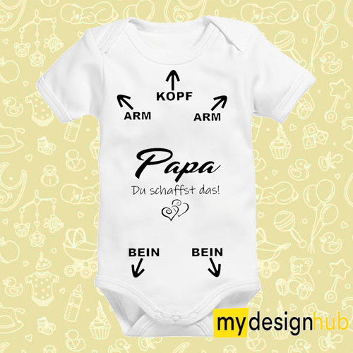 Baby body mit aufdruck - baby, motiv