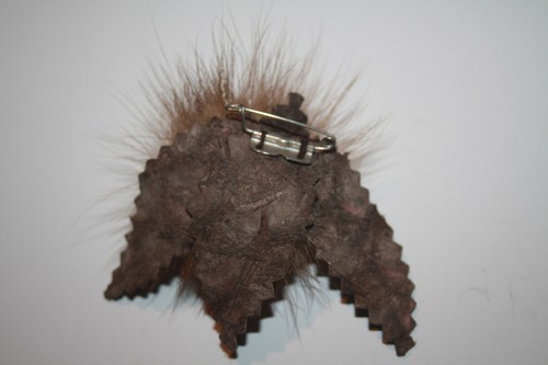 Echte pelzbrosche vintage alt - pelzbrosche,