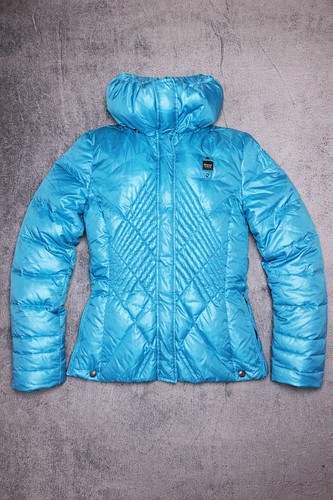 Hellblaue damen pufferjacke - hellblaue,