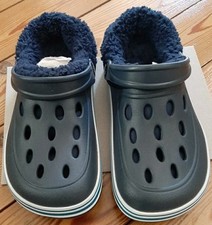 Kinder Clogs, Größe 33, "Vty", gefüttert, dunkelblau, Neu & ungetragen