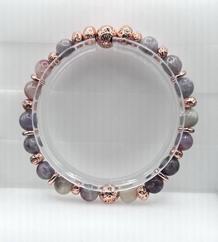 Turmalin rot natur armband - turmalin,