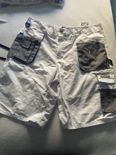 Maler Hose Herren Kurz Weiß - Größe : XL