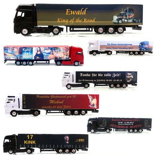 Modell truck wunschtext foto - modell,