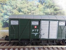 LIMA H0:  2achs.  SBB/ CFF Postwagen  "PTT", Ep.III - IV