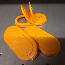 Tupperware Ersatzdeckel Gewürzbehälter Hellorange Zwerg Riese Tupper Rarität