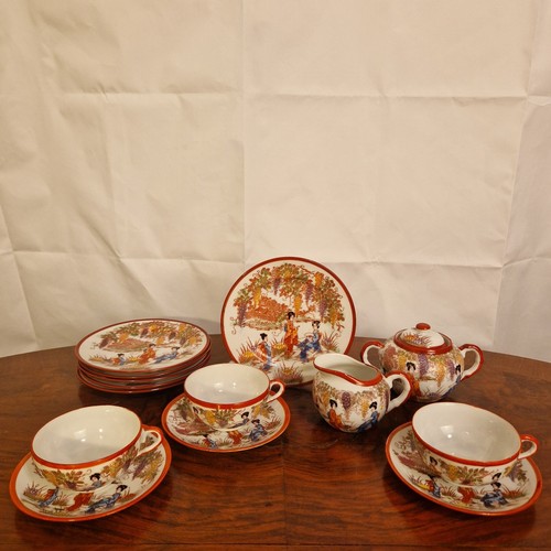Japanisches teeservice - japanisches,