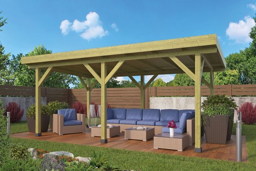 Pavillon pultdach excellent - ,