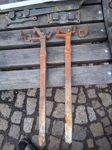 Torfeststeller stahlguß alt - torfeststeller,