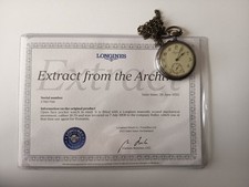 Longines Taschenuhr 1906