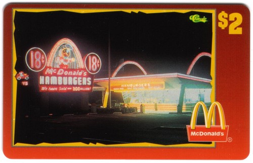 Mcdonald 1996 cent - 18,