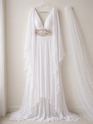 Boho brautkleid xl elfen - brautkleid,