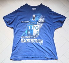 T-Shirt 1.FC Magdeburg Christian Beck Kein Trikot Beckus Blau XXL Ultra Selten 2
