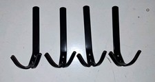 Kleiderhaken 4x Stück Schwarz Modern Top Zustand !!!