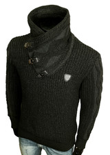 LEIF NELSON PULLOVER STRICK WINTER HOODIE JEANS DG RIPP DICK WARM SWEATER 54 XL