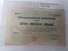Notgeld Schlebusch 1 Million