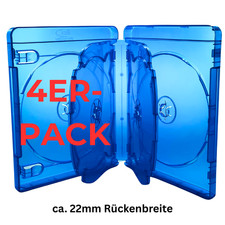 4 Stk Blu-ray Leerhüllen