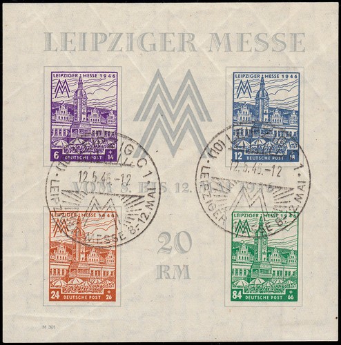 Block 5xz leipziger messe - block,