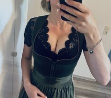 Dirndlbluse / Spitzenbluse 