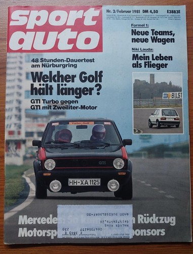 Sport auto 1981 jetta - sport, vw