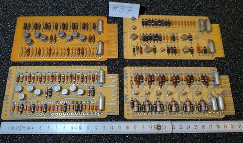 Univac control cards - 4x,