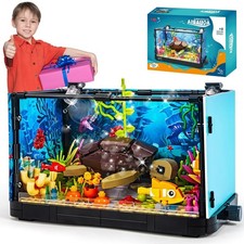 Aquarium-Baustein beleuchtetes