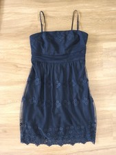 Esprit schwarzes Minikleid