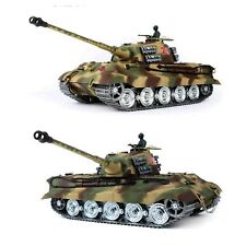 Modifizierte Heng Long King Tiger Radio Fernbedienung RC Tank 1/16 Platin 7,0 UK