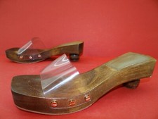 Cult Gaia Nia Pantolette Hoch Sandalen Sandaletten Damen Schuhe Gr.40 Braun